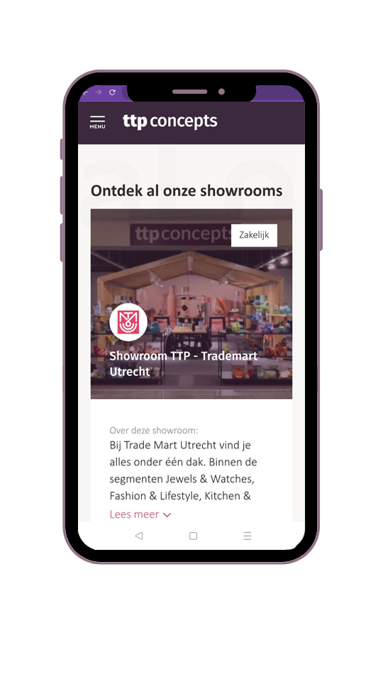 Bekijk onze showrooms