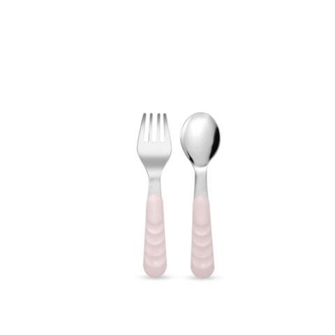 Toddler Vork & Lepel Set Petal