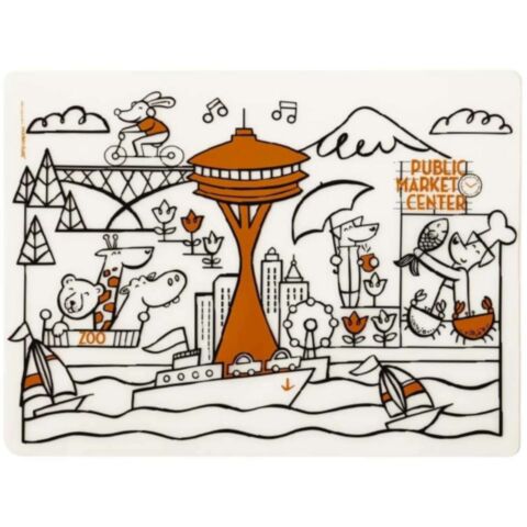 Kinderen Placemat Mark Matz Seattle