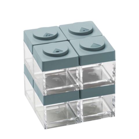 Brickstore Kruidenpotjes met Strooideksel Set van 8 Stuks