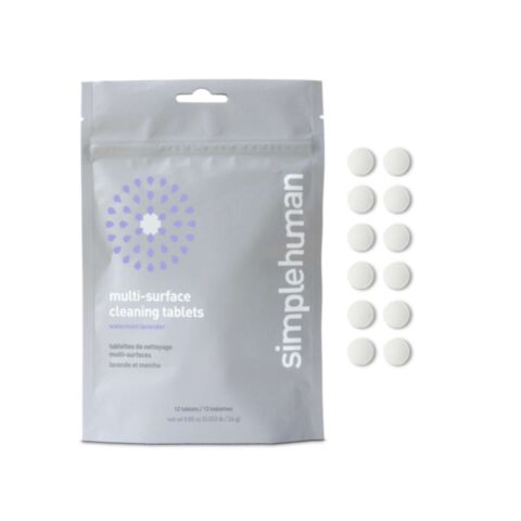 Schoonmaaktabletten Set van 12 Stuks Watermunt Lavendel
