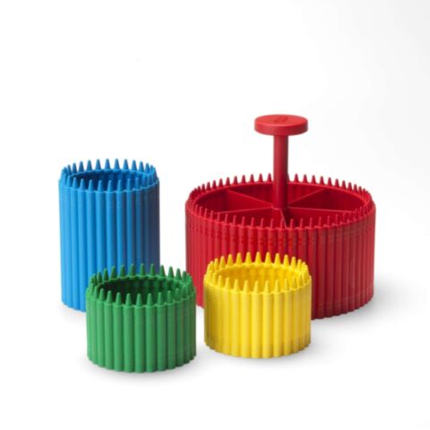 Bureauorganiser met Deksel Set van 4 Stuks