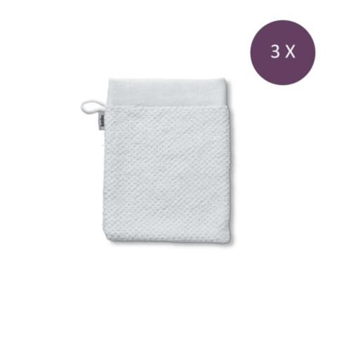 Lavinia Washandje White15x21 cm Set van 3 Stuks