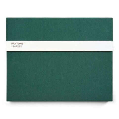 Notitieboek met Potlood - Dark Green 567