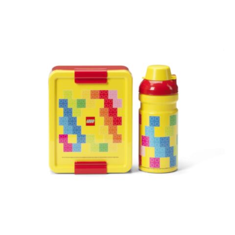 Lunchset Brick Pattern