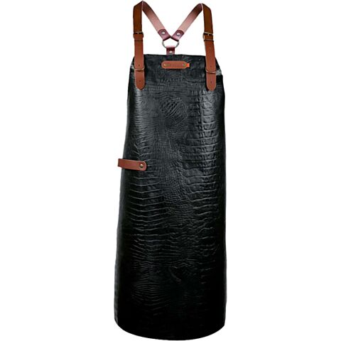 New York Caiman Schort met Schouderbanden XL Leer