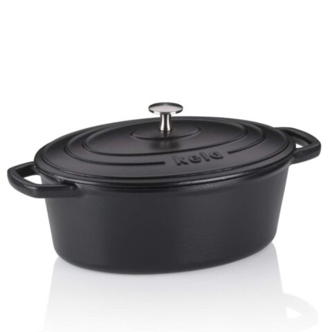 Calido Braadpan met Deksel Ovaal 4 liter
