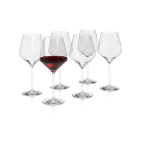 Legio Nova Glas Wijn Bourgogne 650 ml Set van 6 Stuks