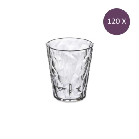 Superglas Club No. 01 Glas 250 ml Set van 120 Stuks Luxury Light Grey
