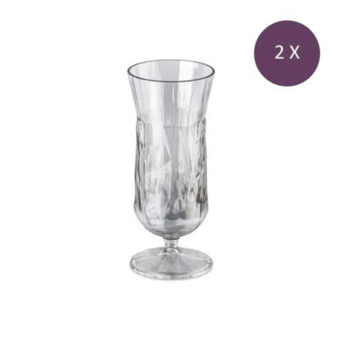Superglas Club No. 17 Glas 400 ml Set van 2 Stuks Luxury Light Grey