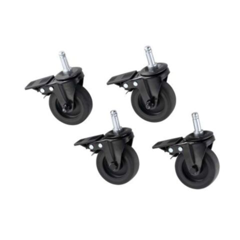 BBQ Accessoire Wielen Videro Set van 4 Stuks
