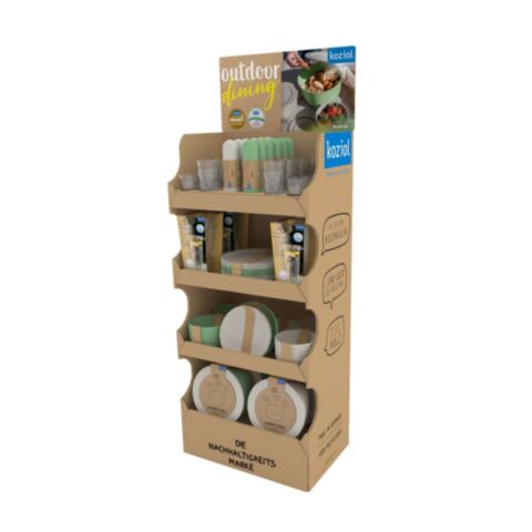 Vloerdisplay Outdoor Dining 1/4 Chep Palette