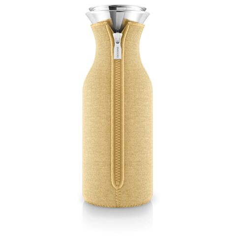 Fridge Karaf met Hoes 1 liter Golden Sand