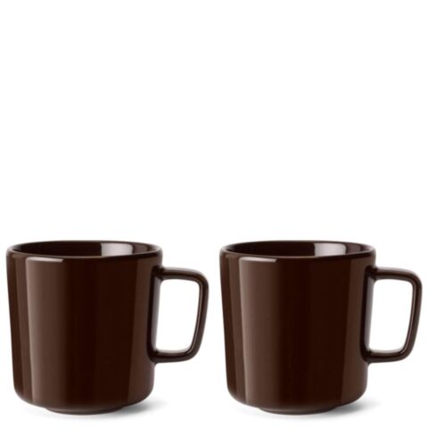 Collective Mok 370 ml Set van 2 Stuks Mokka
