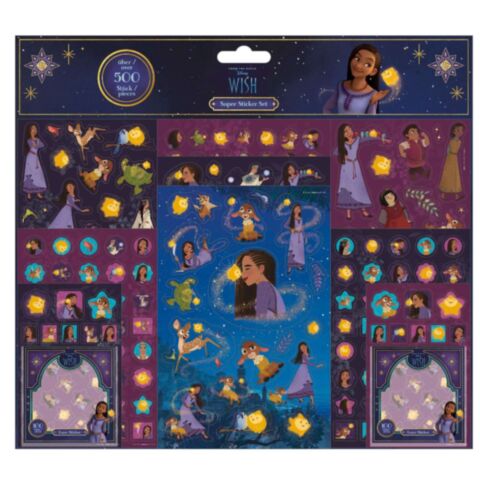Wish Super Stickerset 500 Stuks