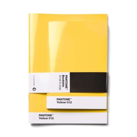 Schriften Set van 2 Stuks Gestipt - Yellow 012