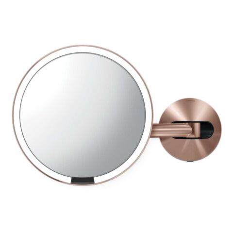 Spiegel met Sensor 20 cm 5x Vergroting Wandbevestiging Netstroom