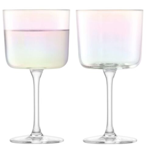 Iridescence Wijnglas 250 ml Set van 2 Stuks Mother of Pearl