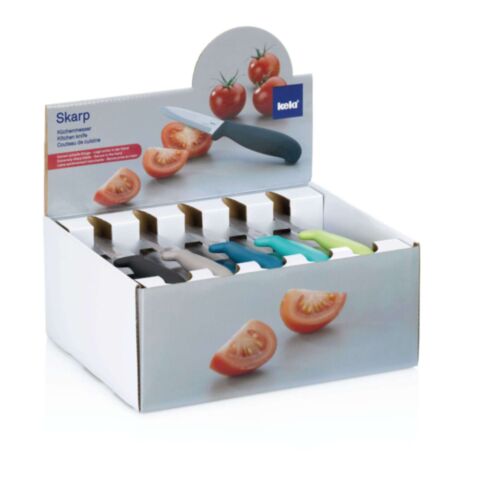 Skarp Keukenmes Display van 30 Stuks