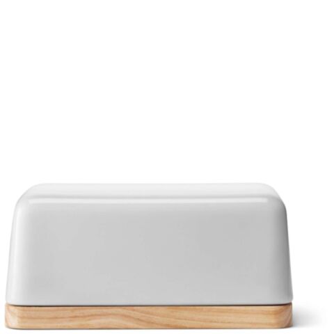 Collective Botervloot met Houten Deksel 14 cm