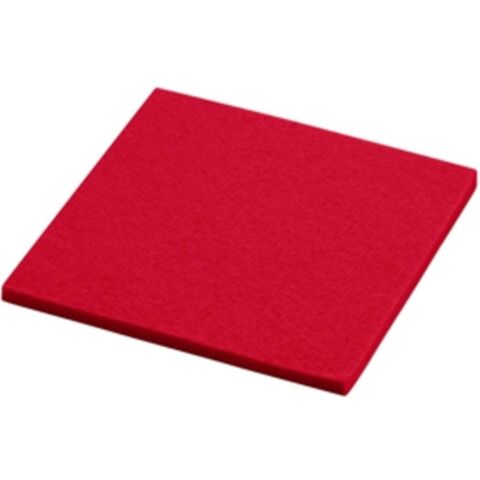 Onderzetter Vilt Vierkant 10x10 cm. Fire