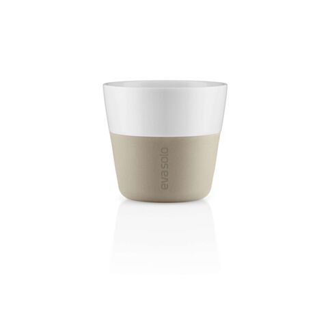Beker voor Lungo Set van 2 Stuks Pearl Beige