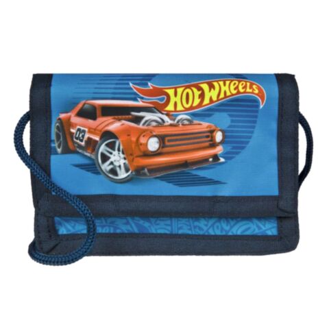 Hot Wheels Portemonnee met Koord en Klittenband