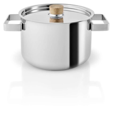 Nordic Kitchen Stainless Steel Kookpan &Oslash; 19.4 cm 3.0 Liter