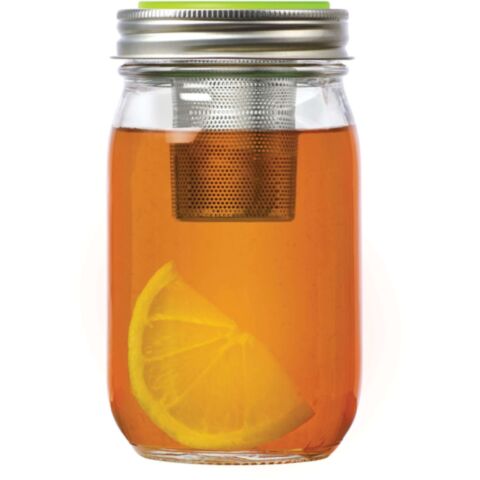 Opzetstuk Thee Infuser Universeel voor Mason Jars (exclusief Pot)
