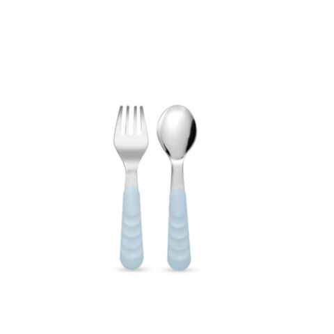 Toddler Vork & Lepel Set Mist