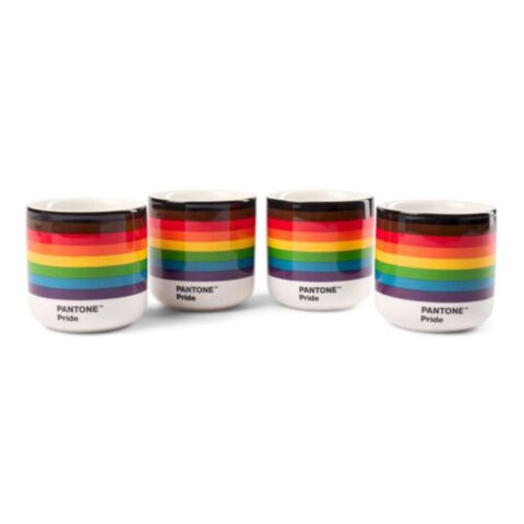 Cortadobeker Dubbelwandig 170 ml in Giftbox Set van 4 Stuks - Pride