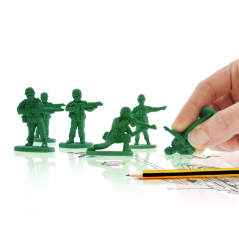 Desktop Gum War on Error Set van 6 Stuks