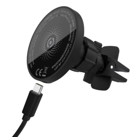 GhostMagCharge Autohouder met Magneet Draadloos Laden Ventilatierooster
