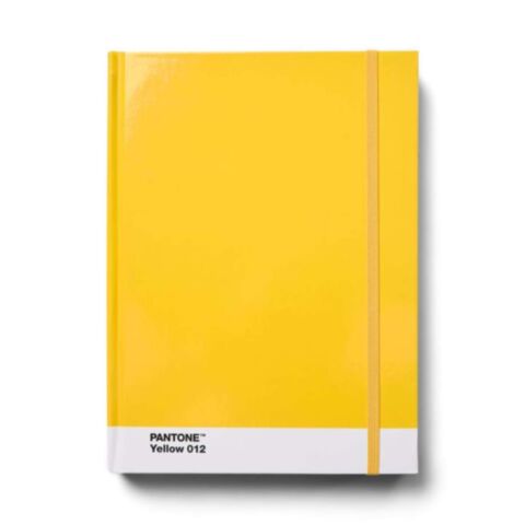 Notitieboek Groot Gestipt - Yellow 012
