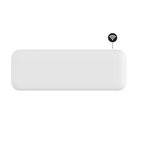 Paneelverwarming Laag WiFi 500 Watt Modulair Stalen Front