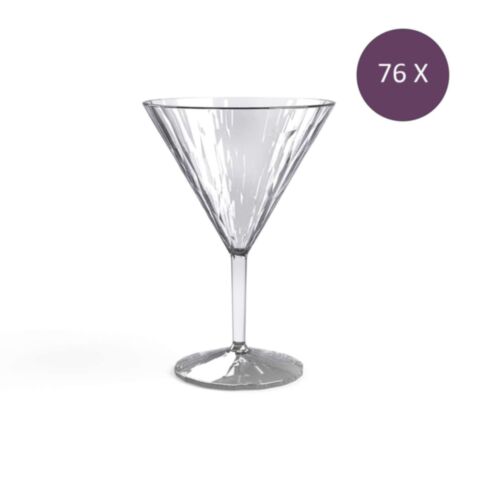 Superglas Club No. 12 Cocktailglas 250 ml Set van 76 Stuks Luxury Light Grey