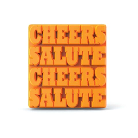 IJsblokjes Vorm Cheers Salute