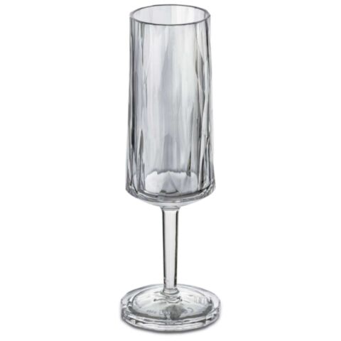 Superglas Club No. 14 Champagneflute 100 ml Set van 2 Stuks Luxury Light Grey