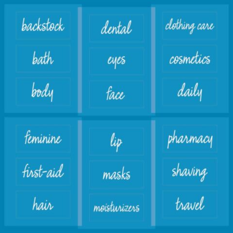 The Home Edit Badkamer en Was Labels 18 Stuks