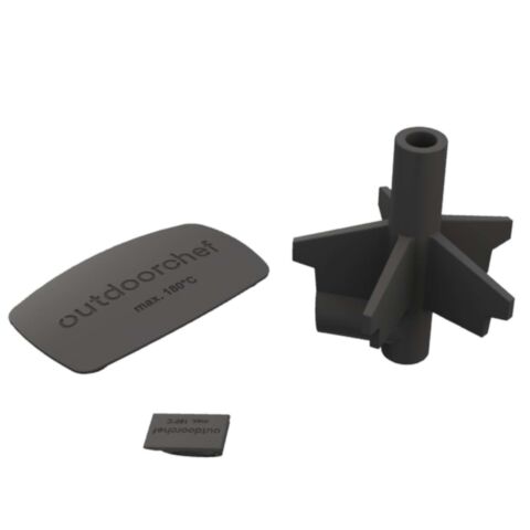 BBQ Accessoire Adapterset voor Smoke Generator 3-Delig