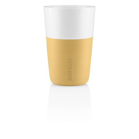Beker voor Caffe Latte Set van 2 Stuks Golden Sand