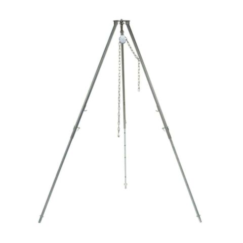 BBQ Accessoire Driepoot Verstelbaar met Katrol