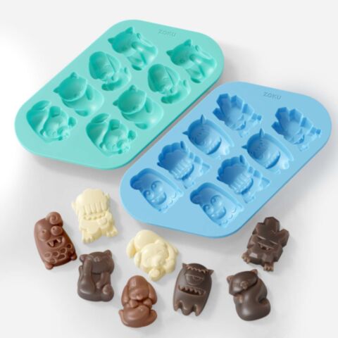 Chocolade Vorm Cat Dog and Monster Set van 2 Stuks