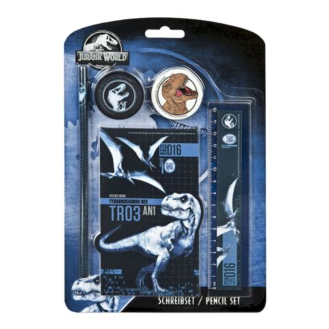 Jurassic World Schrijfset 5-Delig