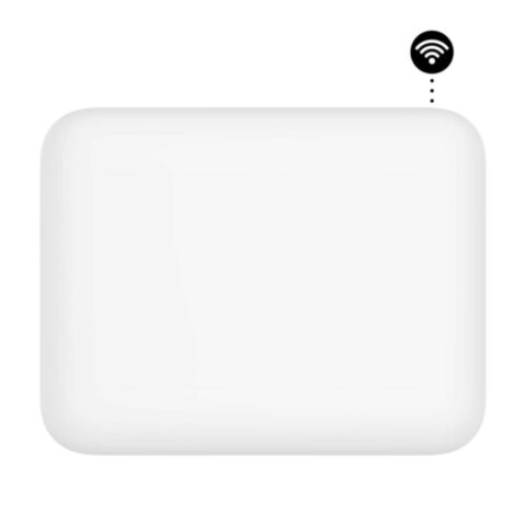 Paneelverwarming WiFi 400 Watt Stalen Front