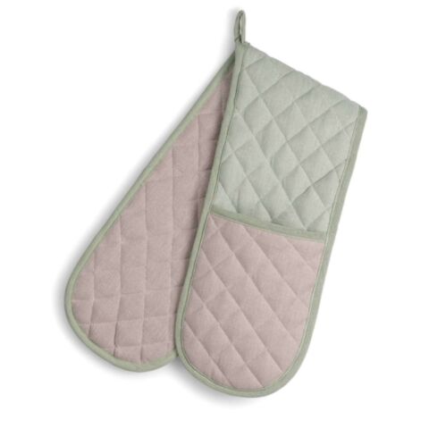 Tia Dubbele Ovenwant Nougat/Smoke Green