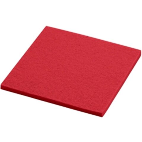 Onderzetter Vilt Vierkant 10x10 cm. Cherry