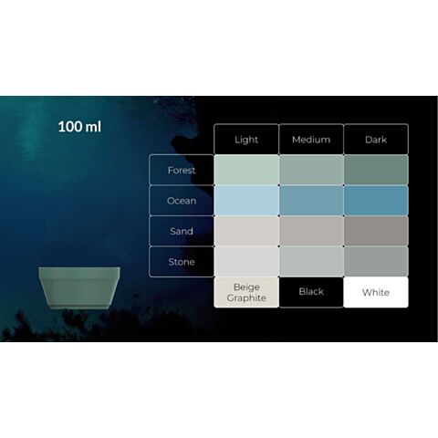 CirculCup Beker 100 ml Stone Light Set van 368 Stuks