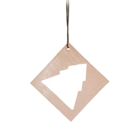 Leer Hanger Boom Vierkant