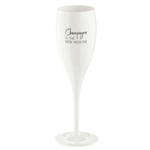 Superglas Cheers No. 1 Champagneglas Champagne The New Medicine